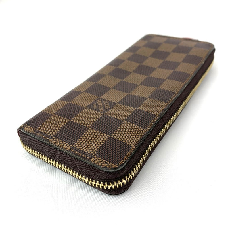 LOUIS VUITTON(ルイ・ヴィトン) ダミエ ポルトフォイユ・クレマンス N60534 ダミエエベヌキャンバス スリーズ  レディース 財布 【102052615001】