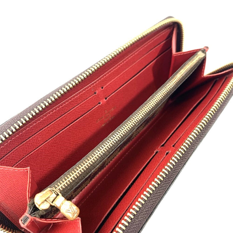LOUIS VUITTON(ルイ・ヴィトン) ダミエ ポルトフォイユ・クレマンス N60534 ダミエエベヌキャンバス スリーズ  レディース 財布 【102052615001】