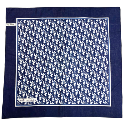 Christian Dior トロッター 小判コットンスカーフ サイズ約65×65cm クリスチャンディオール 【102052621007】