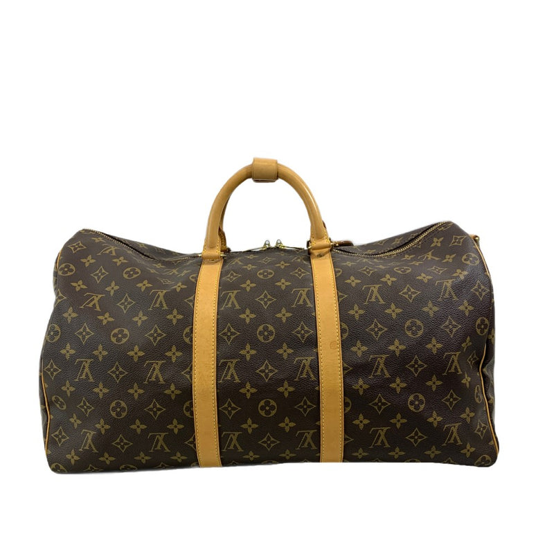 LOUIS VUITTON(ルイ・ヴィトン) キーポル バンドリエール50 M41416 モノグラム ブラウン ボストンバッグ メンズ レディース 【102052763001】