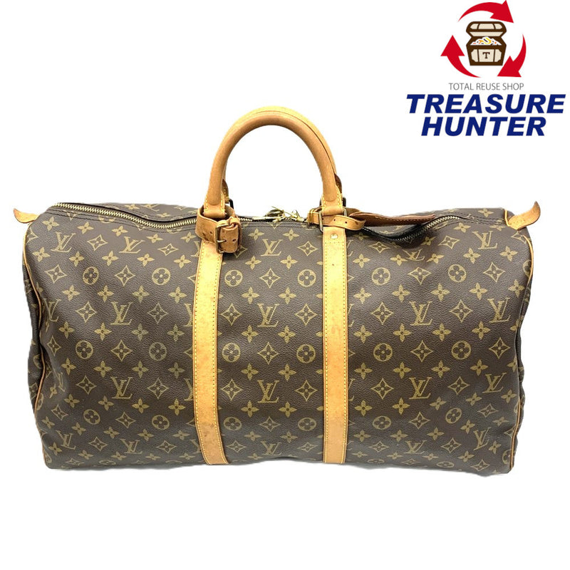 LOUIS VUITTON(ルイ・ヴィトン) モノグラム キーポル55 モノグラムキャンバス M41424 ボストンバッグ 【102052826003】