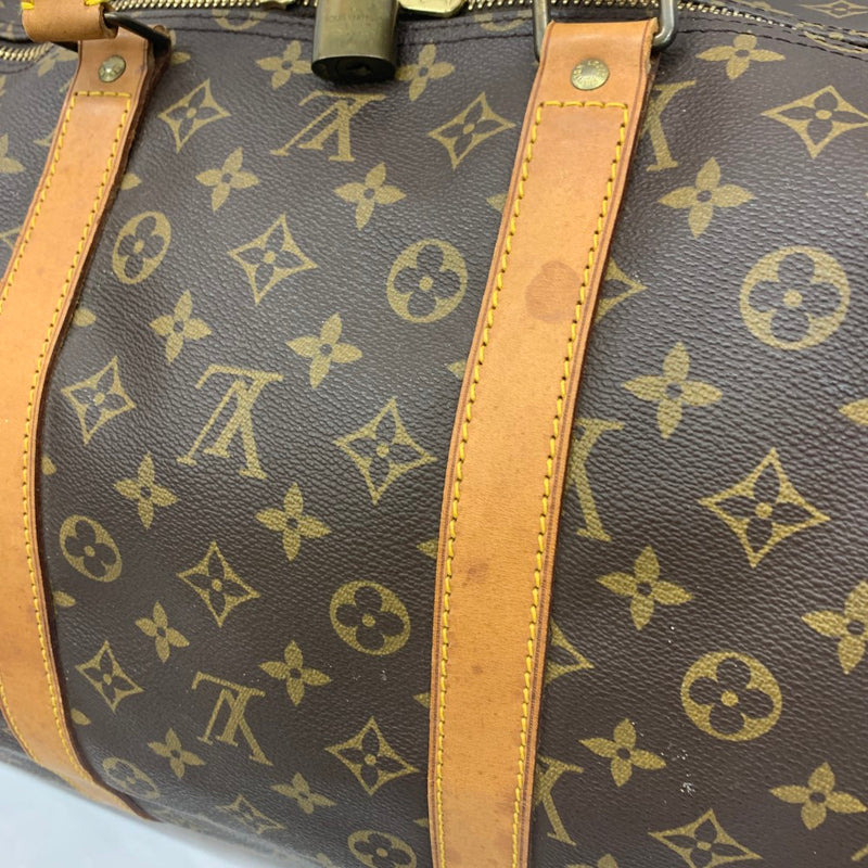 LOUIS VUITTON(ルイ・ヴィトン) モノグラム キーポル55 モノグラムキャンバス M41424 ボストンバッグ 【102052826003】
