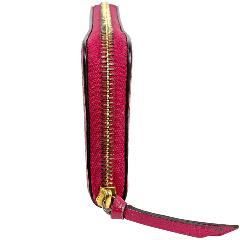 LOUIS VUITTON アンプラント ポルトフォイユ・クレマンス M62535 ピンク ラウンドファスナー長財布 ルイヴィトン 【102052860006】