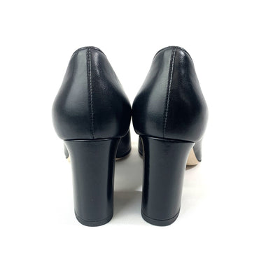 GUCCI(グッチ) インターロッキングG パンプス サイズ36 1/2 約23.5cm ブラック ヒール約7cm 565856 レディース シューズ 【102052912001】