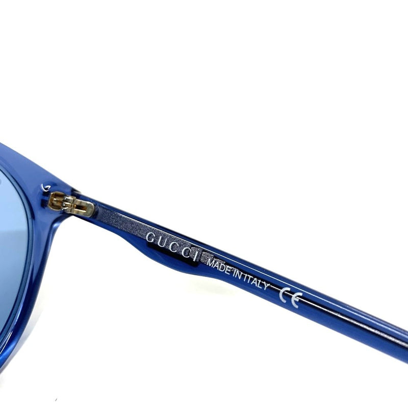 GUCCI(グッチ)　サングラス　GG0261 プラスチック　ブルー　度なし　57□16-145 【102057556003】