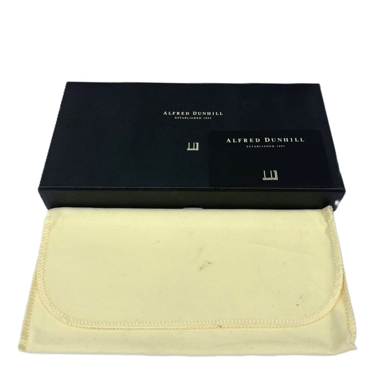 dunhill(ダンヒル) オックスフォード 二つ折り長財布 1390 レザー ブラック メンズ 【102057659001】