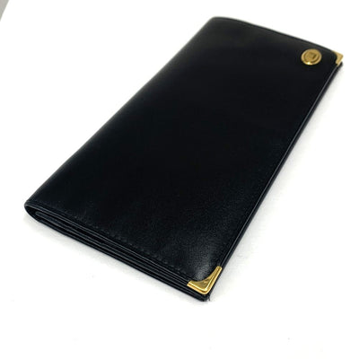 dunhill(ダンヒル) オックスフォード 二つ折り長財布 1390 レザー ブラック メンズ 【102057659001】