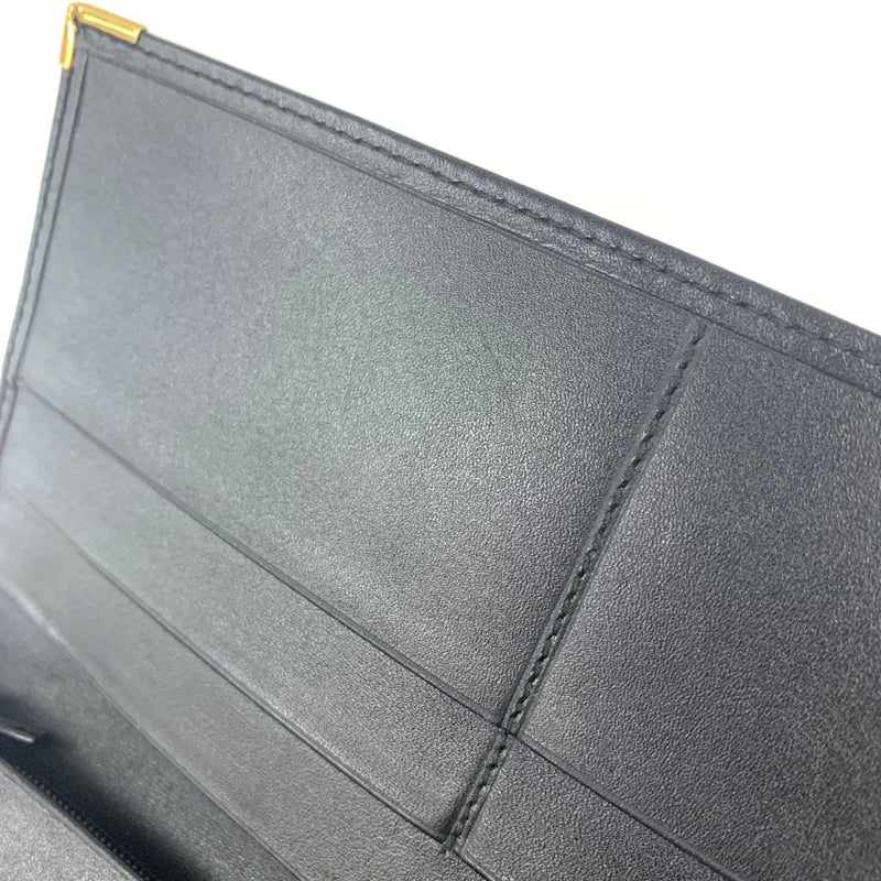 dunhill(ダンヒル) オックスフォード 二つ折り長財布 1390 レザー ブラック メンズ 【102057659001】