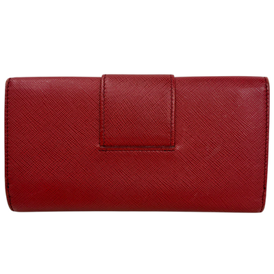 PRADA サフィアーノレザー 長財布 1ML006 レッド プラダ 【102057677006】