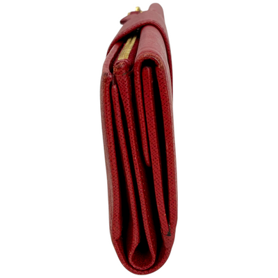 PRADA サフィアーノレザー 長財布 1ML006 レッド プラダ 【102057677006】