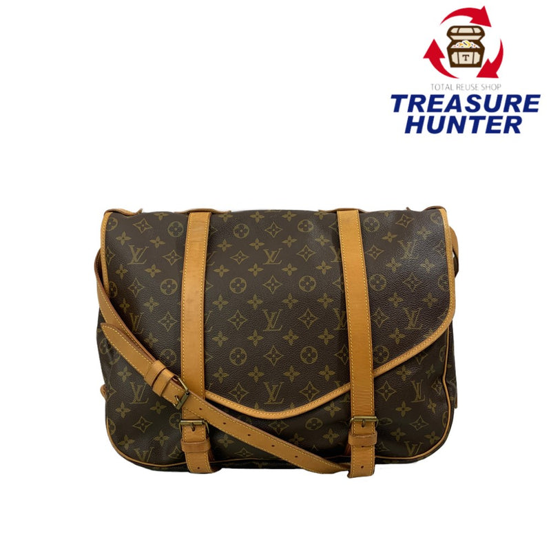 LOUIS VUITTON(ルイ・ヴィトン) モノグラム ソミュール43 M42252 ショルダーバッグ ブラウン メンズ レディース バッ –  【トレジャーハンター】オンラインストア