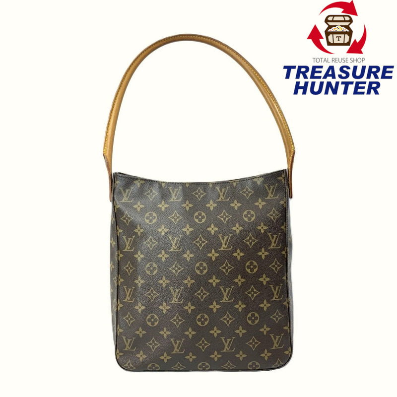 LOUIS VUITTON(ルイ・ヴィトン) モノグラム ルーピングGM M51145 モノグラムキャンバス ブラウン レディース ワンショルダーバッグ 【102057963001】