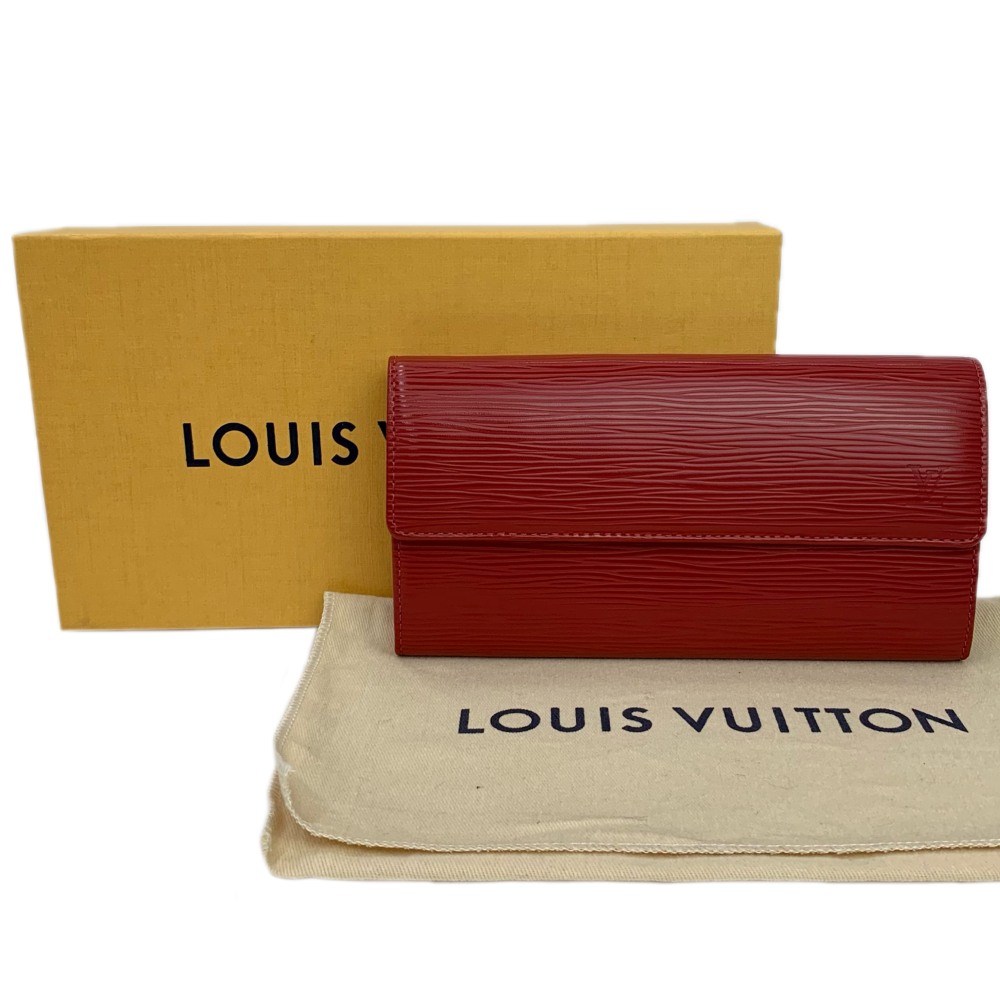 LOUIS VUITTON エピ ポルトフォイユ・サラ M60316 レッド 長財布 ルイヴィトン 【102057980009】 –  【トレジャーハンター】オンラインストア