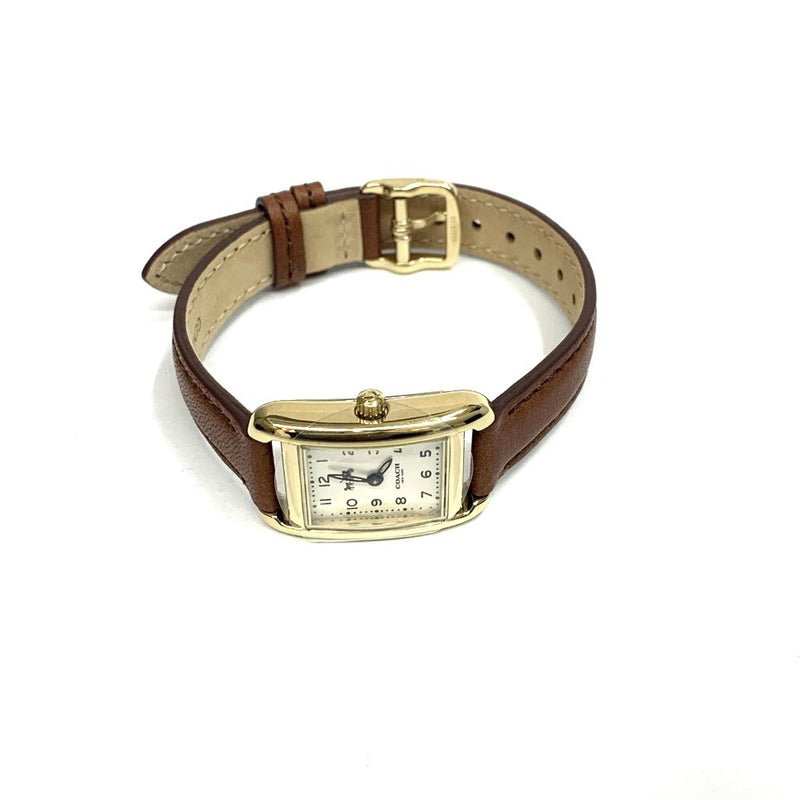 COACH(コーチ) トンプソン 腕時計 ステンレススチール ホワイト文字盤 レディース ウォッチ 【102058158001】