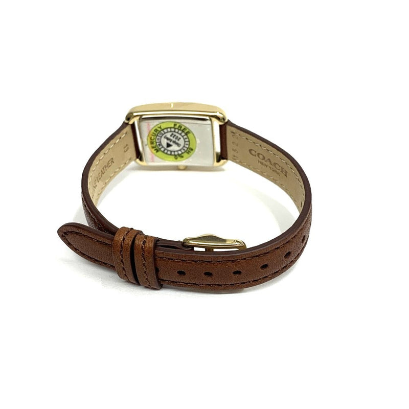 COACH(コーチ) トンプソン 腕時計 ステンレススチール ホワイト文字盤 レディース ウォッチ 【102058158001】