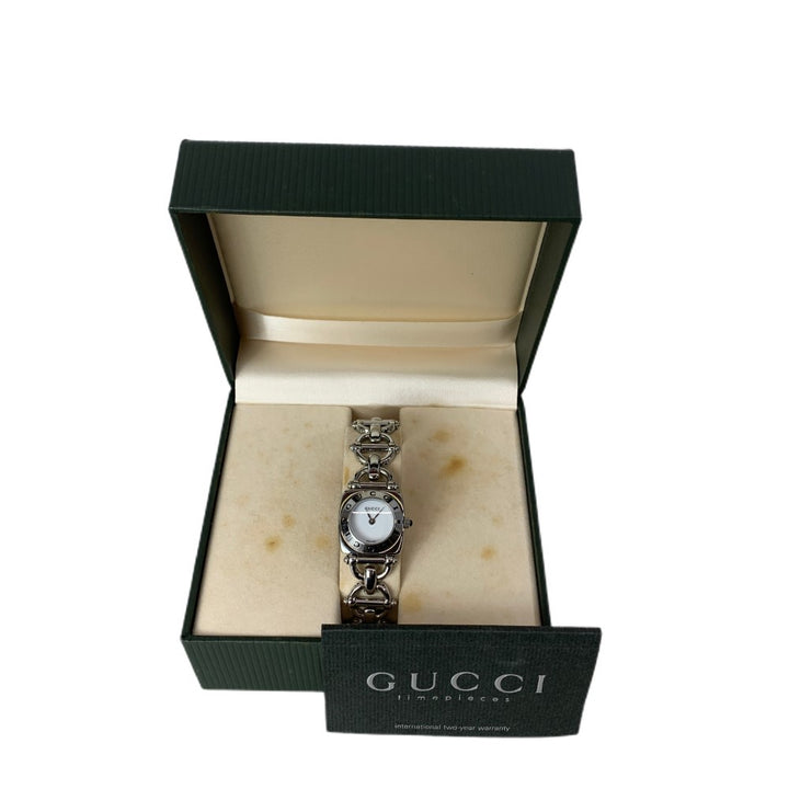 B) GUCCI 腕時計 6300L/6400L クォーツ グッチ QZ - メルカリ