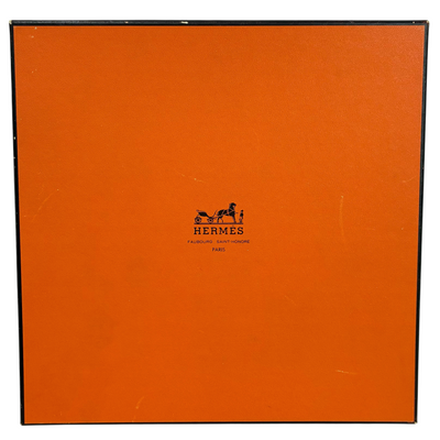 HERMES カレ90 シルクスカーフ  CHARREADA サイズ約88×88cm ブラック×ゴールド エルメス 【102058212007】