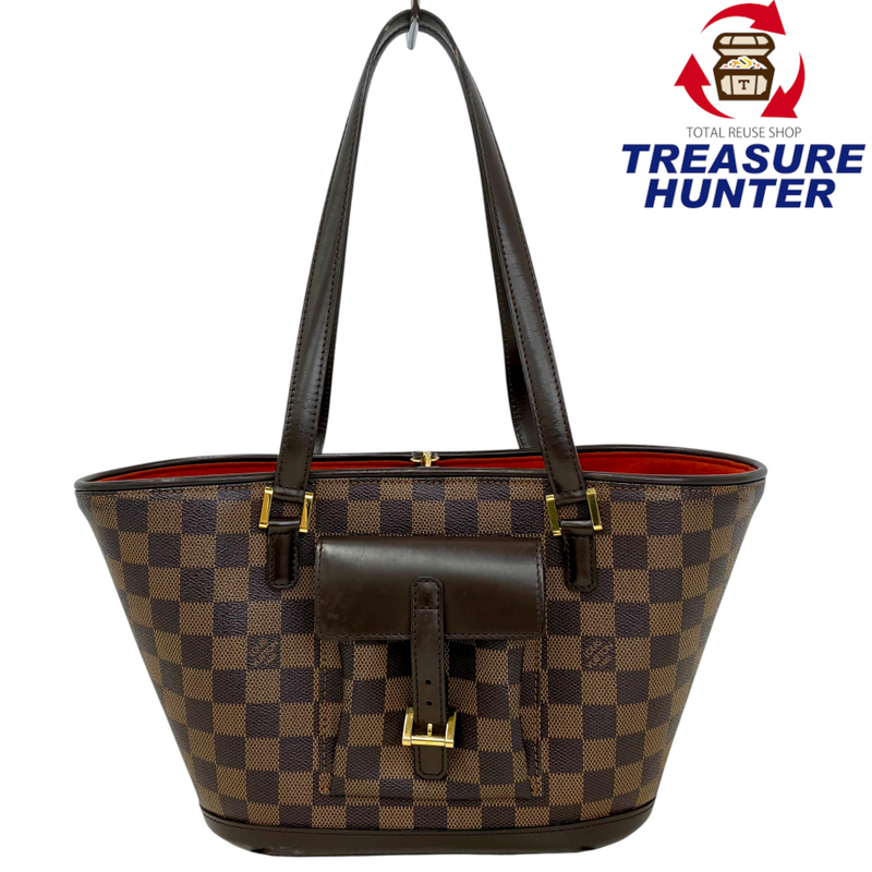 LOUIS VUITTON ダミエ マノスクPM N51121 ハンドバッグ ルイヴィトン 【102058290006】