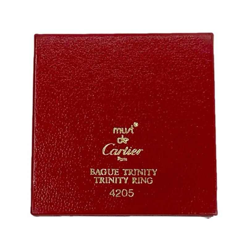 Cartier トリニティリングクラシック MMサイズ K18YG/PG/WG サイズ5 カルティエ 【102058480002】