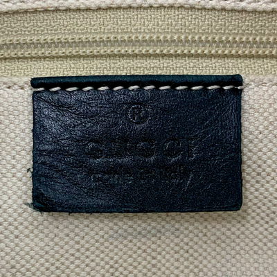 GUCCI ディアマンテ スーキー ハンドバッグ 211944 ベージュ×ブラック グッチ 【102058554002】