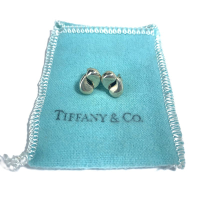TIFFANY&Co. ダブルティアドロップ ピアス 925シルバー エルサ・ペレッティ ティファニー 【102058598001】