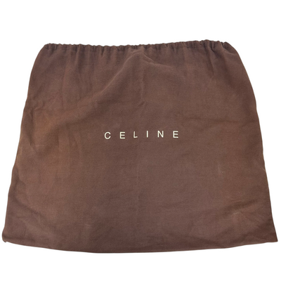 CELINE レザー ハンドバッグ ブラック セリーヌ 【102058713006】