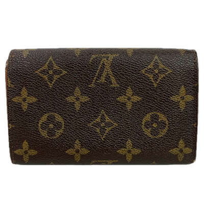 LOUIS VUITTON モノグラム ポルト モネ ビエ トレゾール M61736 二つ折り財布 ルイヴィトン 【102058802007】