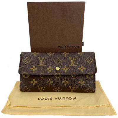 LOUIS VUITTON モノグラム ポルトトレゾール インターナショナル M61215 長財布 ルイヴィトン 【102058875001】