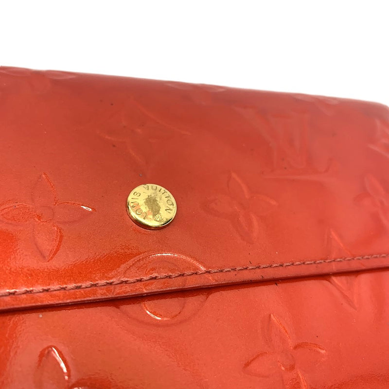 LOUIS VUITTON(ルイ・ヴィトン) ヴェルニ ポルトトレゾール インターナショナル M91165 ルージュ エナメルレザー レディース 【102059087001】