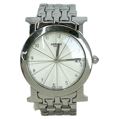 HERMES Hウォッチ ロンド クォーツ 腕時計 HR1.510 エルメス 【102059128007】