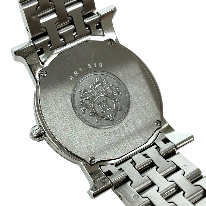 HERMES Hウォッチ ロンド クォーツ 腕時計 HR1.510 エルメス 【102059128007】