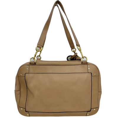 Chloe エデン タッセル付きボストンバッグ 3S1118-311 ベージュ クロエ 【102059129007】