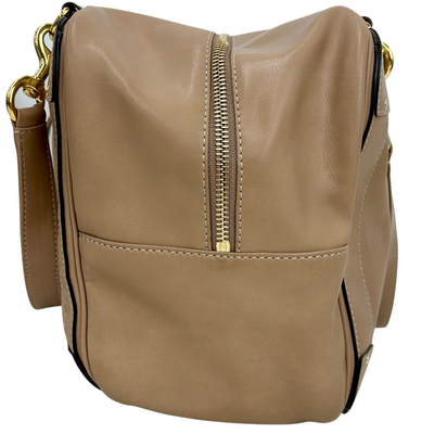 Chloe エデン タッセル付きボストンバッグ 3S1118-311 ベージュ クロエ 【102059129007】