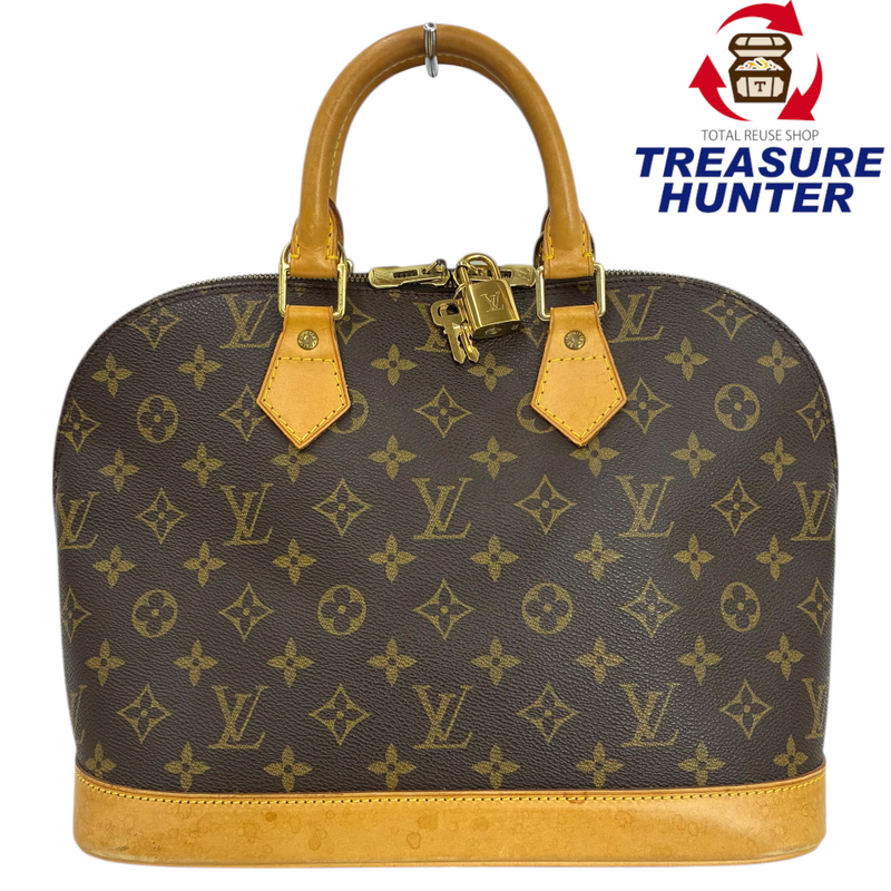 LOUIS VUITTON モノグラム アルマ M51130 ブラウン ハンドバッグ ルイヴィトン 【102059144006】