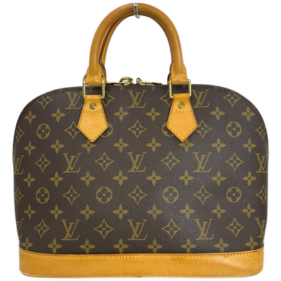 LOUIS VUITTON モノグラム アルマ M51130 ブラウン ハンドバッグ ルイヴィトン 【102059144006】