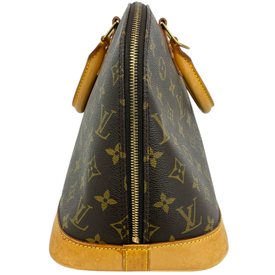 LOUIS VUITTON モノグラム アルマ M51130 ブラウン ハンドバッグ ルイヴィトン 【102059144006】