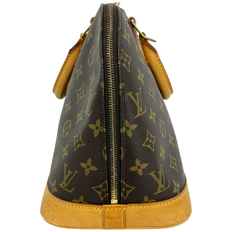 LOUIS VUITTON モノグラム アルマ M51130 ブラウン ハンドバッグ ルイヴィトン 【102059144006】