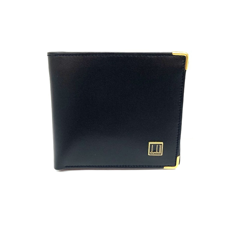 dunhill(ダンヒル) オックスフォード 二つ折り財布 WD 340 0 A レザー ブラック メンズ 未使用品 【102059217001】