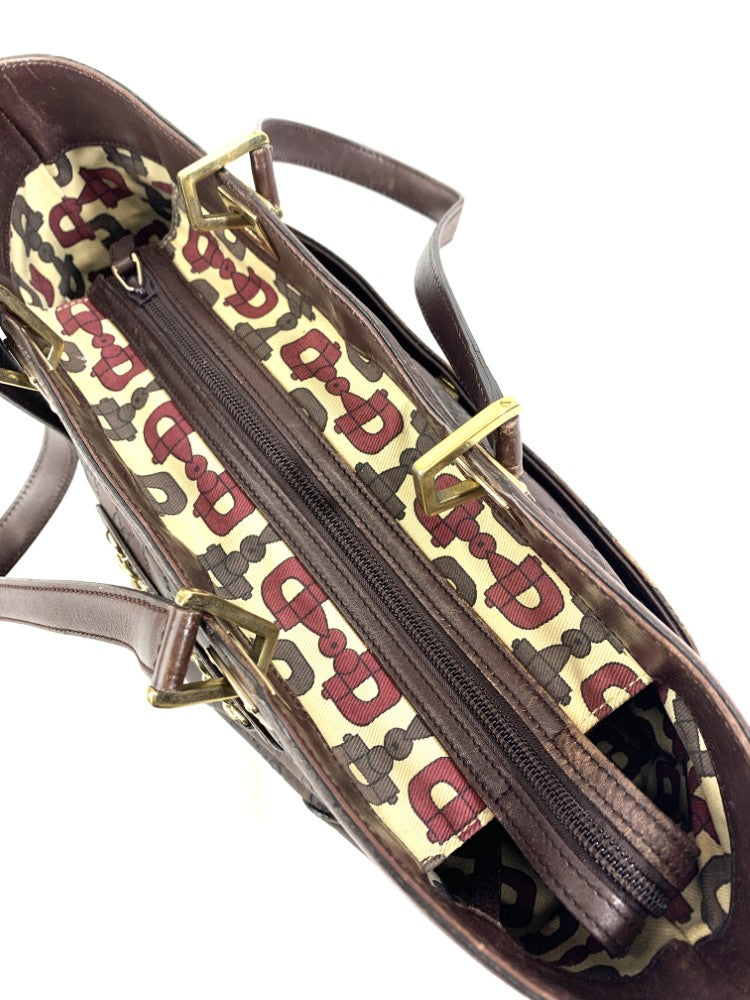 GUCCI(グッチ) グッチシマ ショルダーバッグ 145993 カーフレザー ダークブラウン レディース バッグ 【102059242001】