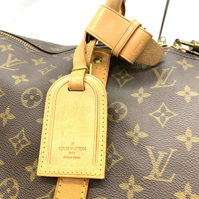 LOUIS VUITTON (ルイ・ヴィトン) モノグラム キーポル55  M41424 モノグラムキャンバス ブラウン バッグ 【102059272001】