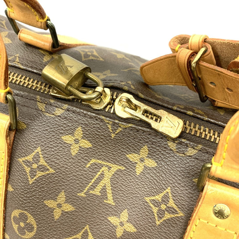 LOUIS VUITTON (ルイ・ヴィトン) モノグラム キーポル55  M41424 モノグラムキャンバス ブラウン バッグ 【102059272001】