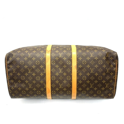 LOUIS VUITTON (ルイ・ヴィトン) モノグラム キーポル55  M41424 モノグラムキャンバス ブラウン バッグ 【102059272001】