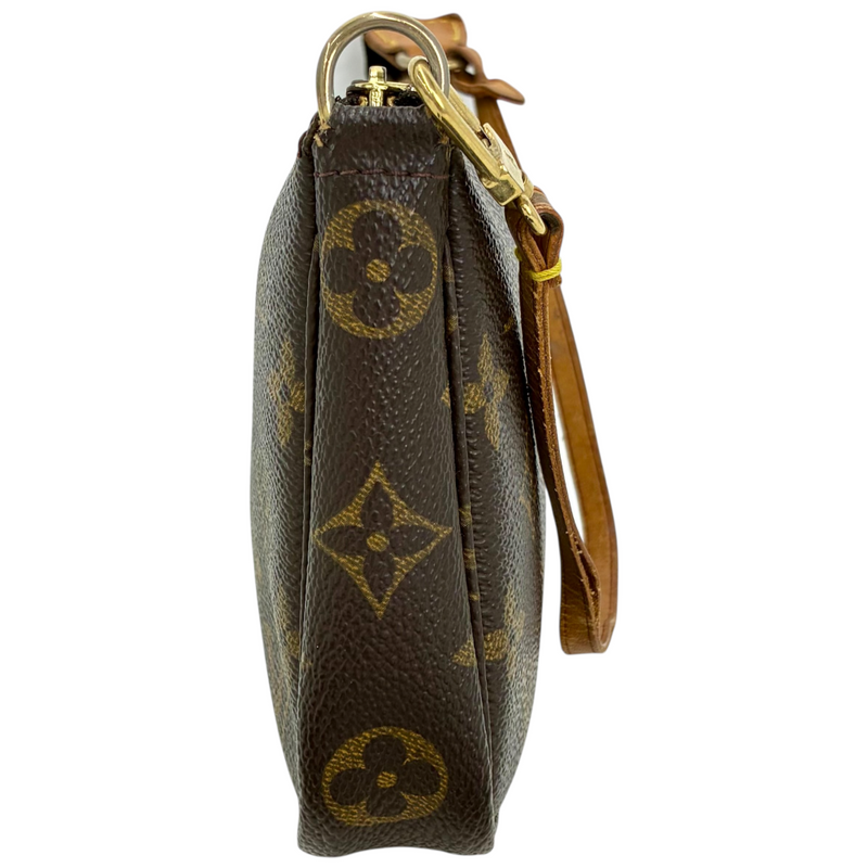 LOUIS VUITTON モノグラム ポシェット アクセソワール M51980 ブラウン ルイヴィトン 【102059278006】