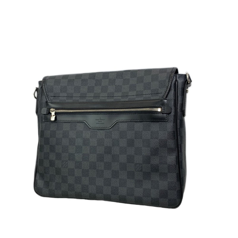 LOUIS VUITTON(ルイ・ヴィトン) ダミエ・グラフィット ダニエルMM メッセンジャーバッグ N58029 マグネット式開閉 メンズ バッグ 【102059307001】