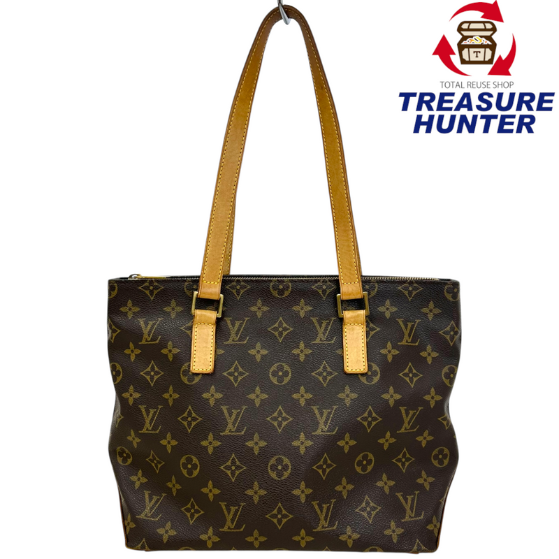 LOUIS VUITTON モノグラム ハンドバッグ カバ・ピアノ M51148 ブラウン ルイヴィトン 【102059438006】
