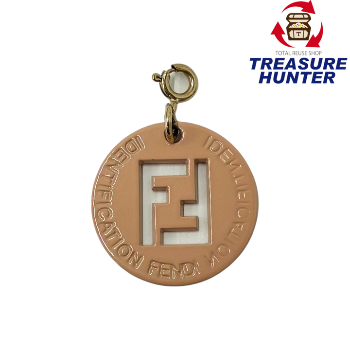FENDI ロゴ ペンダントトップ ピンク フェンディ 【102059454007