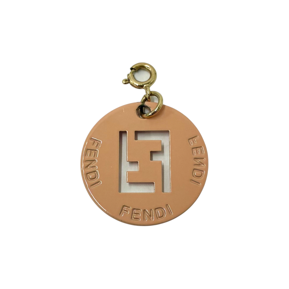 FENDI ロゴ ペンダントトップ ピンク フェンディ 【102059454007