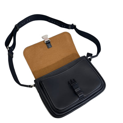 COACH ペース メッセンジャーバッグ CR098 レザー SV/BK ブラック コーチ ショルダーバッグ レディース バッグ 【102059827003】