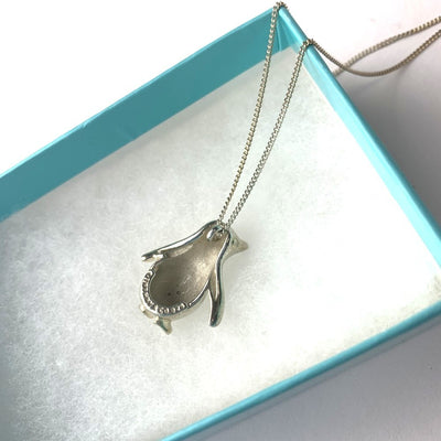 TIFFANY&Co. ペンギン ネックレス 925シルバー チェーン長さ44.5cm  ティファニー 【102059839001】