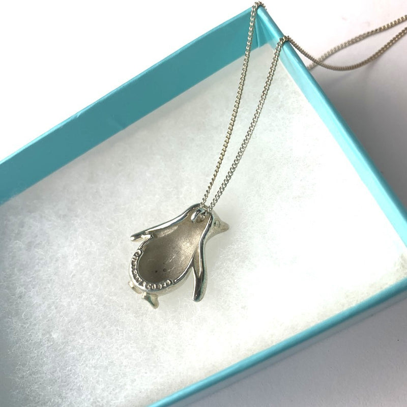 TIFFANY&Co. ペンギン ネックレス 925シルバー チェーン長さ44.5cm  ティファニー 【102059839001】